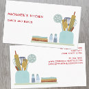 Buscar restaurante retro tarjetas de visita Chef