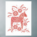 Buscar sueco posters Caballo de dala