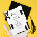 Buscar black and white invitaciones Tipografía