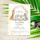 Buscar africano del safari invitaciones de cumpleaños Para todos