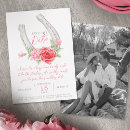 Buscar caballo rojo invitaciones Rosa