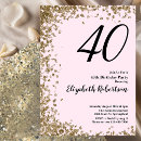 Buscar vuelta 40 invitaciones Para ella