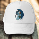Buscar copos de nieve gorras Azul