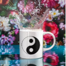 Buscar símbolo yin yang tazas Clásico
