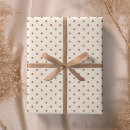 Buscar lunares beige papel de regalo Simple