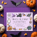 Buscar invitaciones de halloween Truco o trato