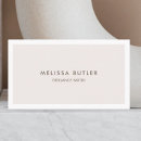 Buscar beige tarjetas de visita Minimalista