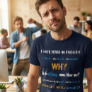 Buscar chistes de la gramática camisetas Para él