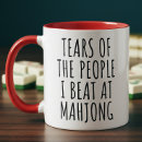 Buscar mahjong tazas Fichas