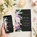 Buscar violeta y negro invitaciones Para todos