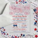 Buscar fuegos artificiales invitaciones 4 de julio