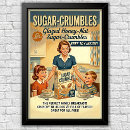 Buscar comida vintage posters Retro