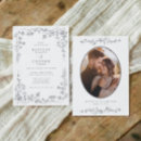 Buscar francés del vintage invitaciones Floral