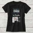 Buscar nombre del gato camisetas Para ella