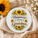 Buscar abuela redondas pegatinas Para ella