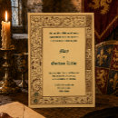 Buscar medieval invitaciones Floral