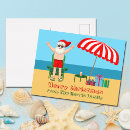 Buscar santa claus postales Playa
