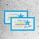 Buscar estrellas azules tarjetas de visita Clientes