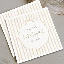 Buscar rayas beige servilletas Para ella