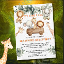 Buscar jirafas divertidas invitaciones Para niños