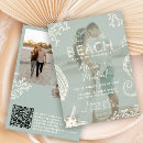 Buscar costero boda invitaciones Para todos