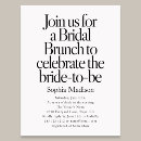 Buscar desayuno nupcial invitaciones Retro