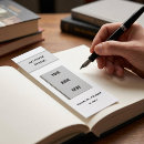 Buscar marca libro tarjetas de visita Autor