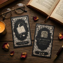 Buscar literario tarjetas de visita Publicación