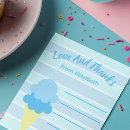 Buscar helado tarjetas Azul