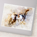 Buscar gatos abstractos pegatinas Para todos