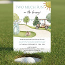Buscar del golf invitaciones de cumpleaños Para niños