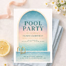 Buscar fiesta en la piscina invitaciones Invitados