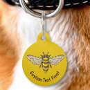 Buscar abeja de la miel collares Amarillo