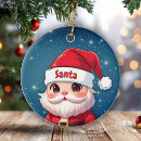 Buscar papá noel adornos San nicolás