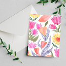 Buscar flores pintadas a mano tarjetas Hermoso