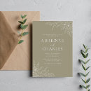 Buscar verde musgo invitaciones Parejas
