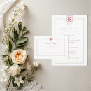 Buscar estilo asiático invitaciones Parejas