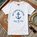 Buscar ancla blanca camisetas General y unisex