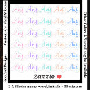 Buscar iniciales pegatinas Colorido
