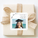 Buscar la graduación pegatinas Invitados