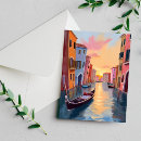 Buscar gondola tarjetas Venecia