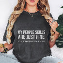 Buscar habilidad camisetas Humor