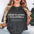 Buscar del voleibol camisetas Divertido