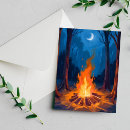 Buscar hoguera tarjetas Fuego