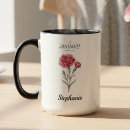 Buscar clavel tazas Para ella