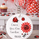Buscar polka dot llaveros Rojo