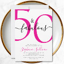 Buscar quincuagésima fiesta invitaciones de cumpleaños General y unisex