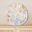 Buscar bonito floral cojines Monograma