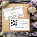 Buscar plantas verdes tarjetas de visita Para ella