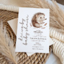 Buscar erizo invitaciones Boho